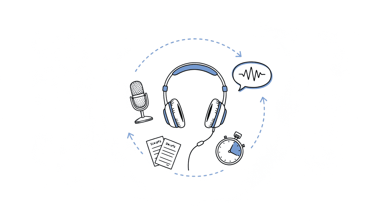 Dashboard showing a rep running an AI role-play on a cold call script